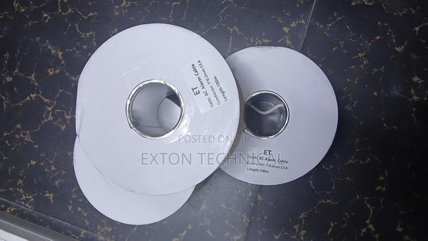 Security Alarm Cable 8-Core 100m White - main view
