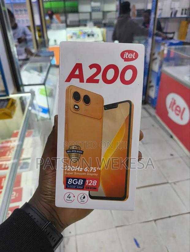 New Itel A200+ 128 GB Silver - thumbnail 2