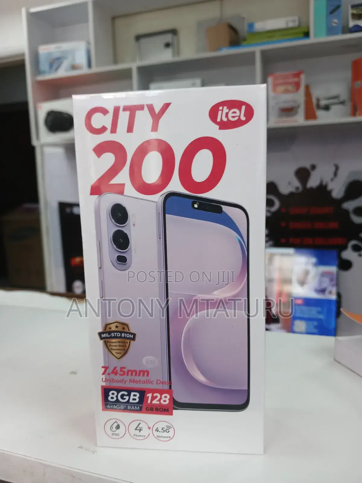 New Itel City 200 128 GB