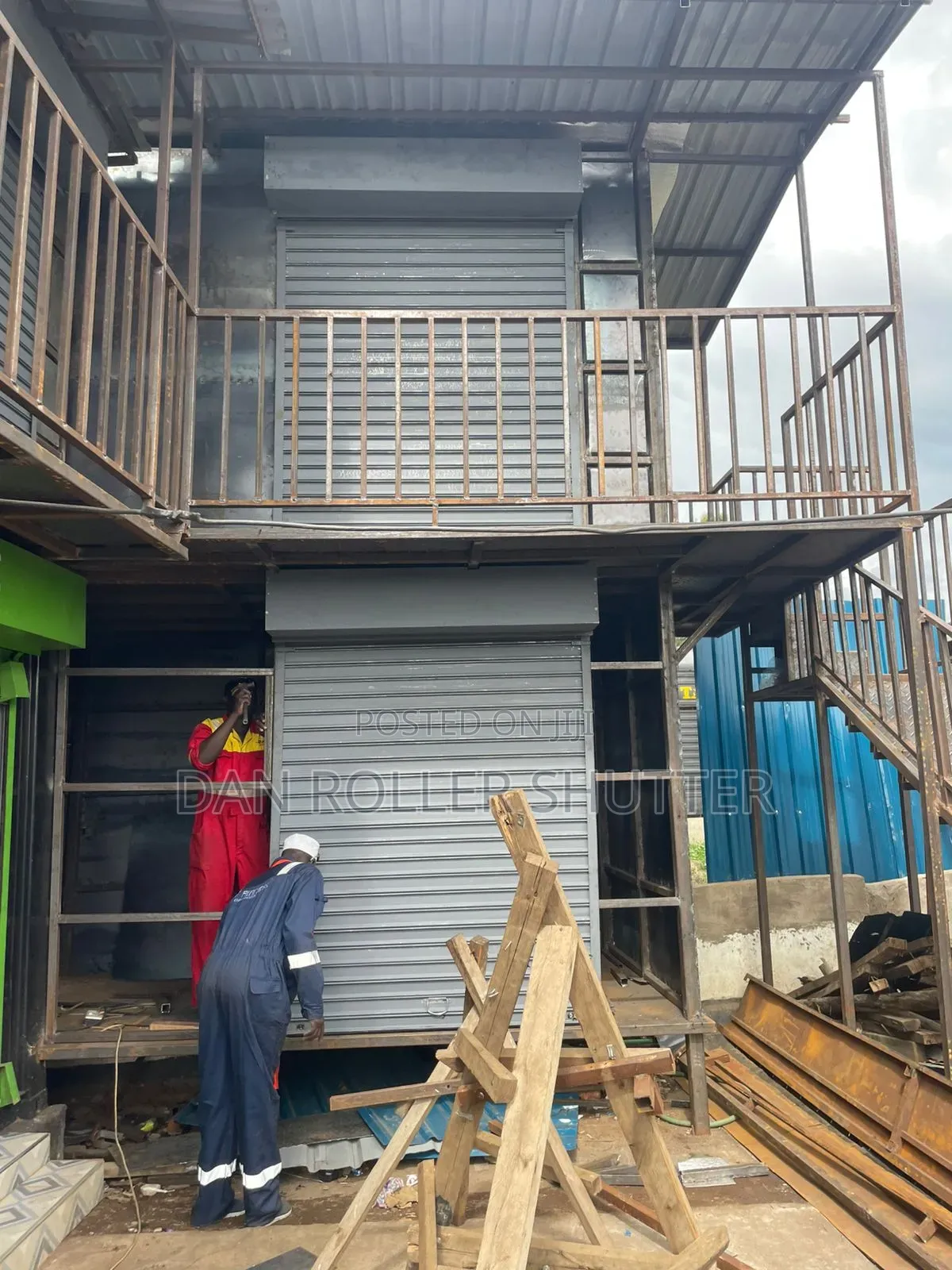 Lockable Steel Roller Door
