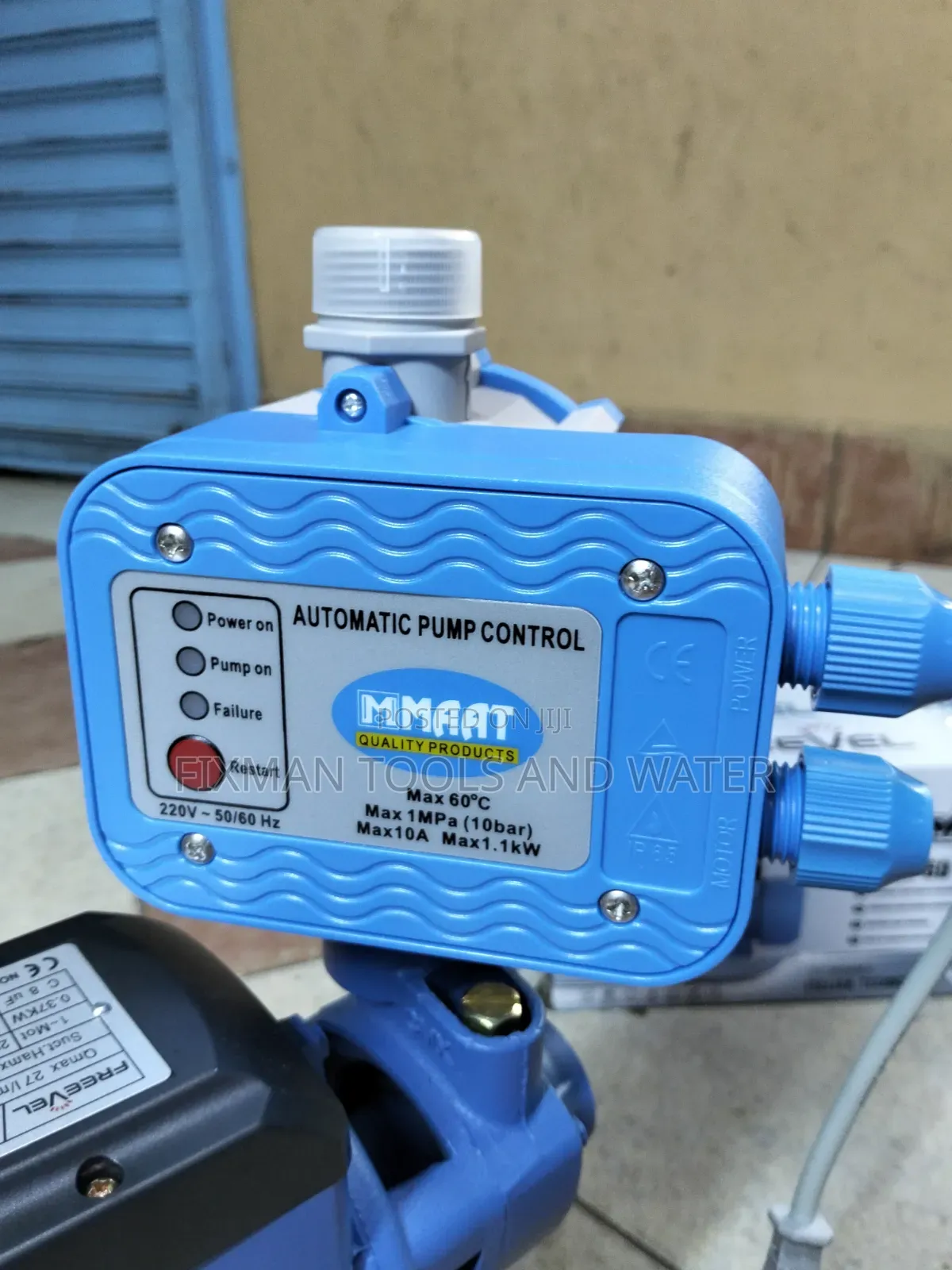 Durable Freveel Booster Water Pump 0.5 Hp and Pressure Control Switch