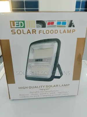 Solar Floodlight Lamp 100 Watts Ip66