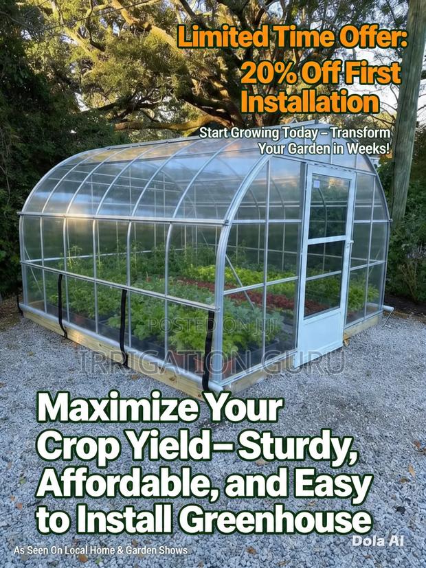 Roll of 50meters Green House