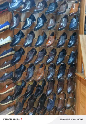 Quality Leather Casual Low Cat Official Men Oxford Shoes