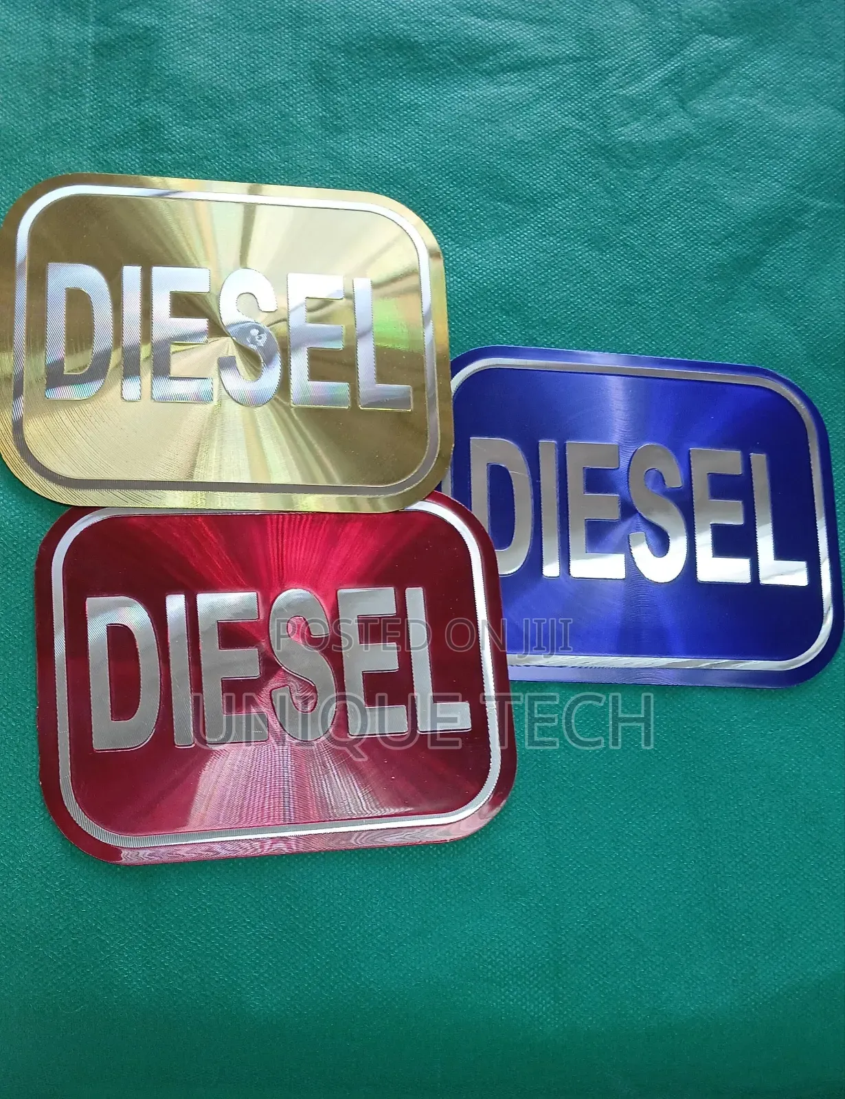 Car Fuel Identification Label Stickers