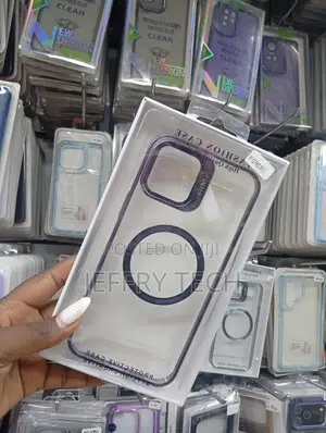 A Clear Magnetic Phone Case With a Built-in Stand
