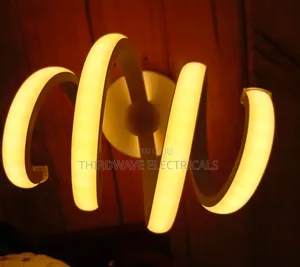 Unique Design Modern White Spiral Led Wall Lamp Hr9