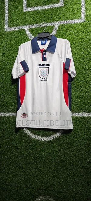 England Home 1998 Retro Jersey