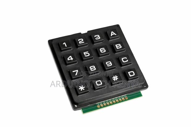 4×4 Matrix Keyboard Keypad Module With Plastic Keys. - main view