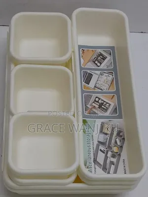 *8pcs Set Adjustable Plastic Drawer Organiser Now Available