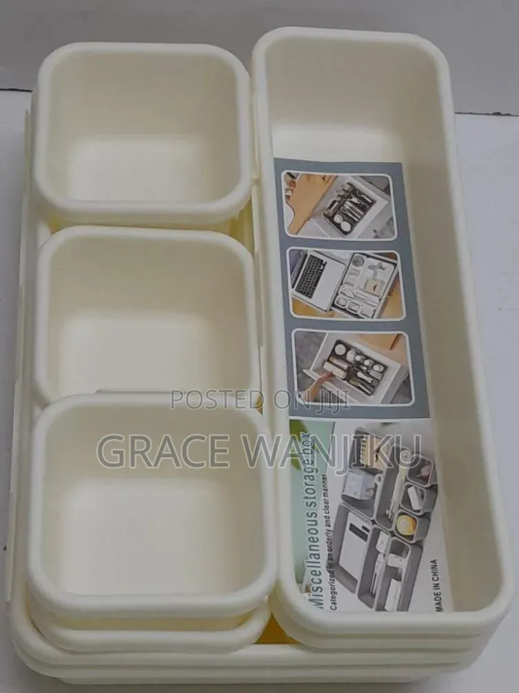 *8pcs Set Adjustable Plastic Drawer Organiser Now Available