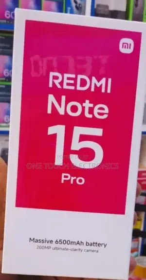 New Xiaomi Redmi Note 15 Pro 256 GB Black