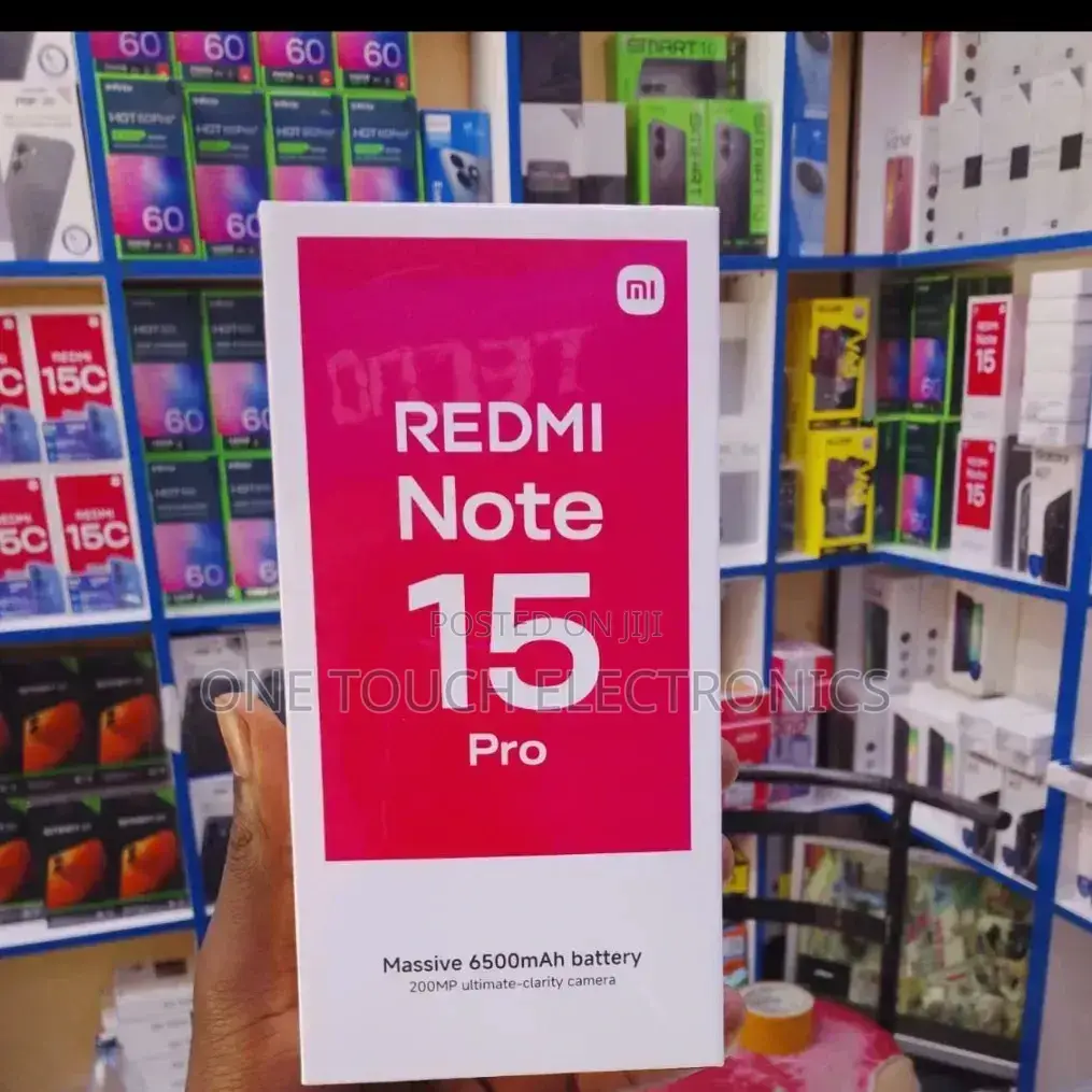 New Xiaomi Redmi Note 15 Pro 256 GB Black