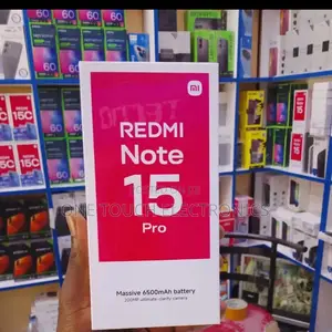 New Xiaomi Redmi Note 15 Pro 256 GB Black