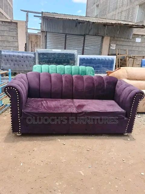 Maroon Sofa Seat