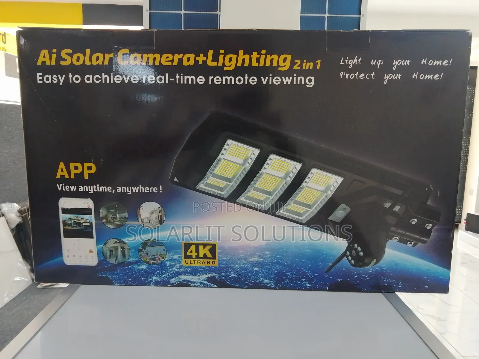 Ai Solar Camera and Lighting 2 in 1 SPM-Xa Series