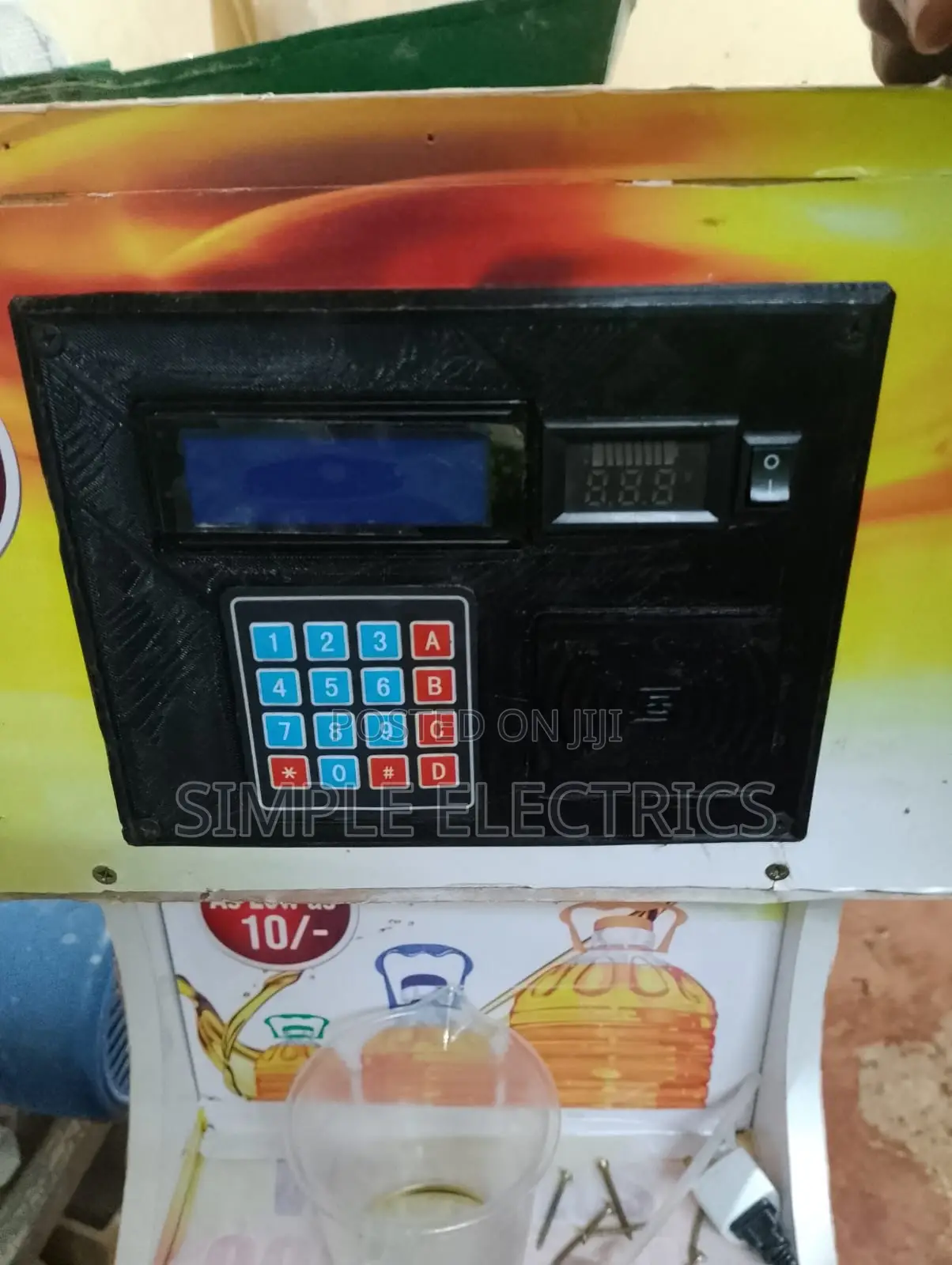 Salad/Milk Atm PLC With Mpesa Integration