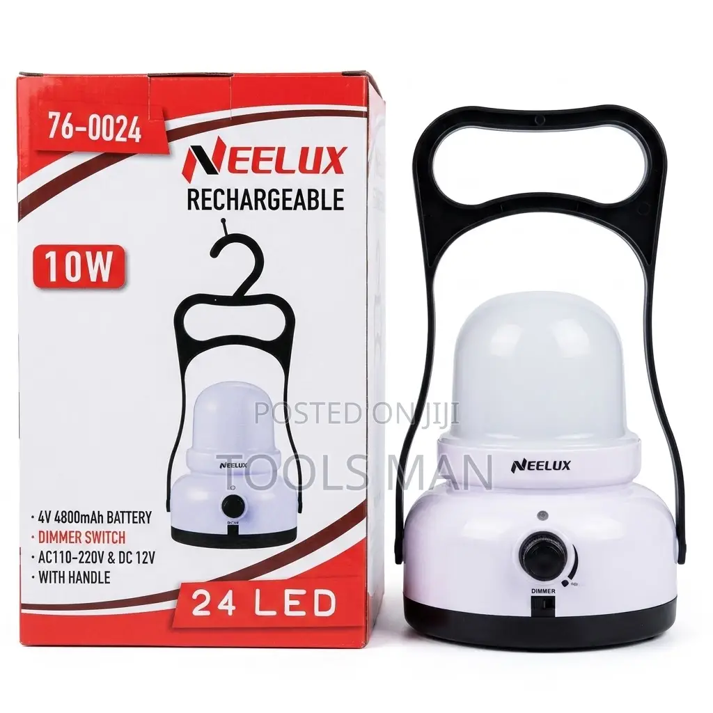 Neelux 24 Led Rechargeable Lantern 10w Lamp-Brightest Emergency Light