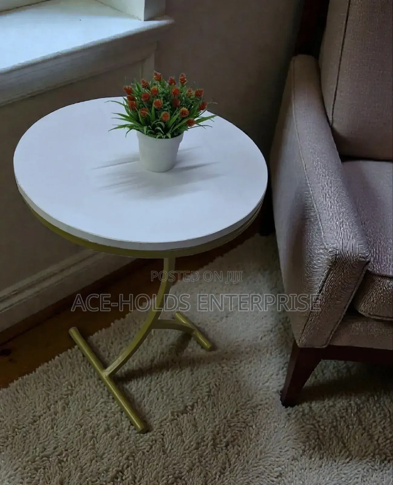 Sally Nordic Side Table/Laptop Table - Minimalist Design