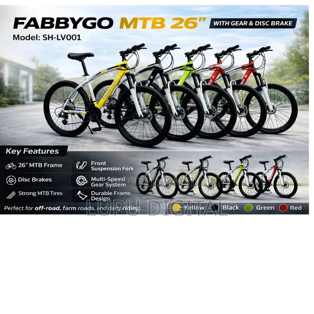 Bicycle Size 26