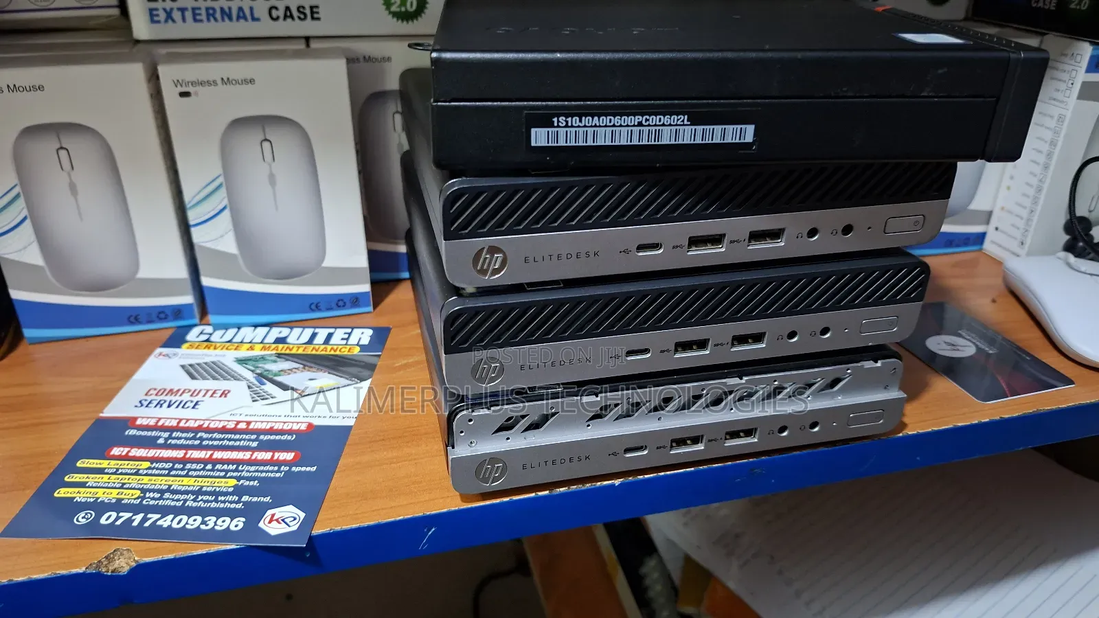 Desktop Computer HP EliteDesk 800 G4 8GB Intel Core i5 HDD 500GB