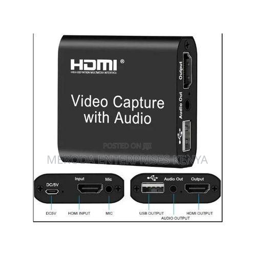 Hdmi Video Capture With Audio