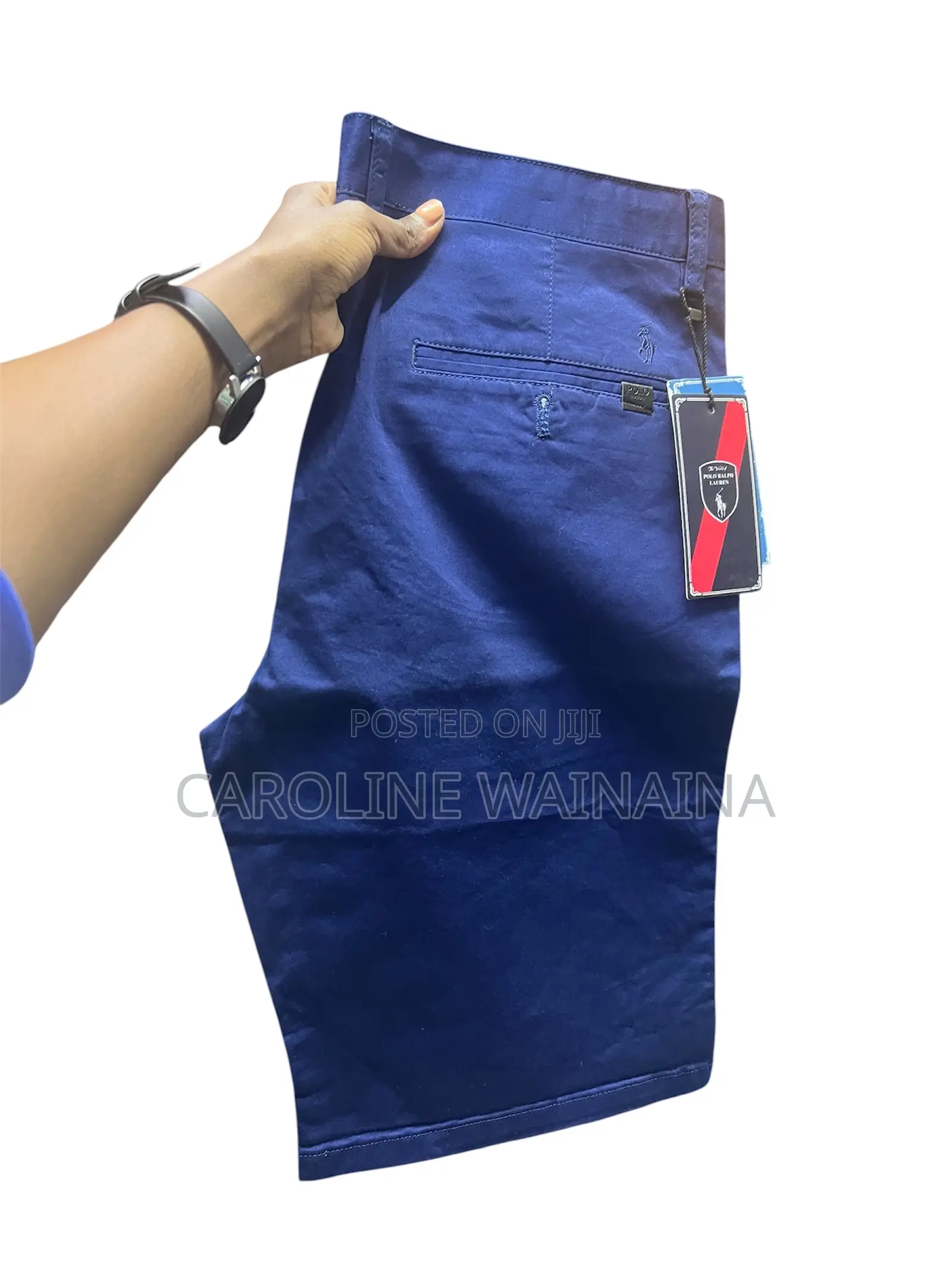 Royal Blue Khaki Shorts
