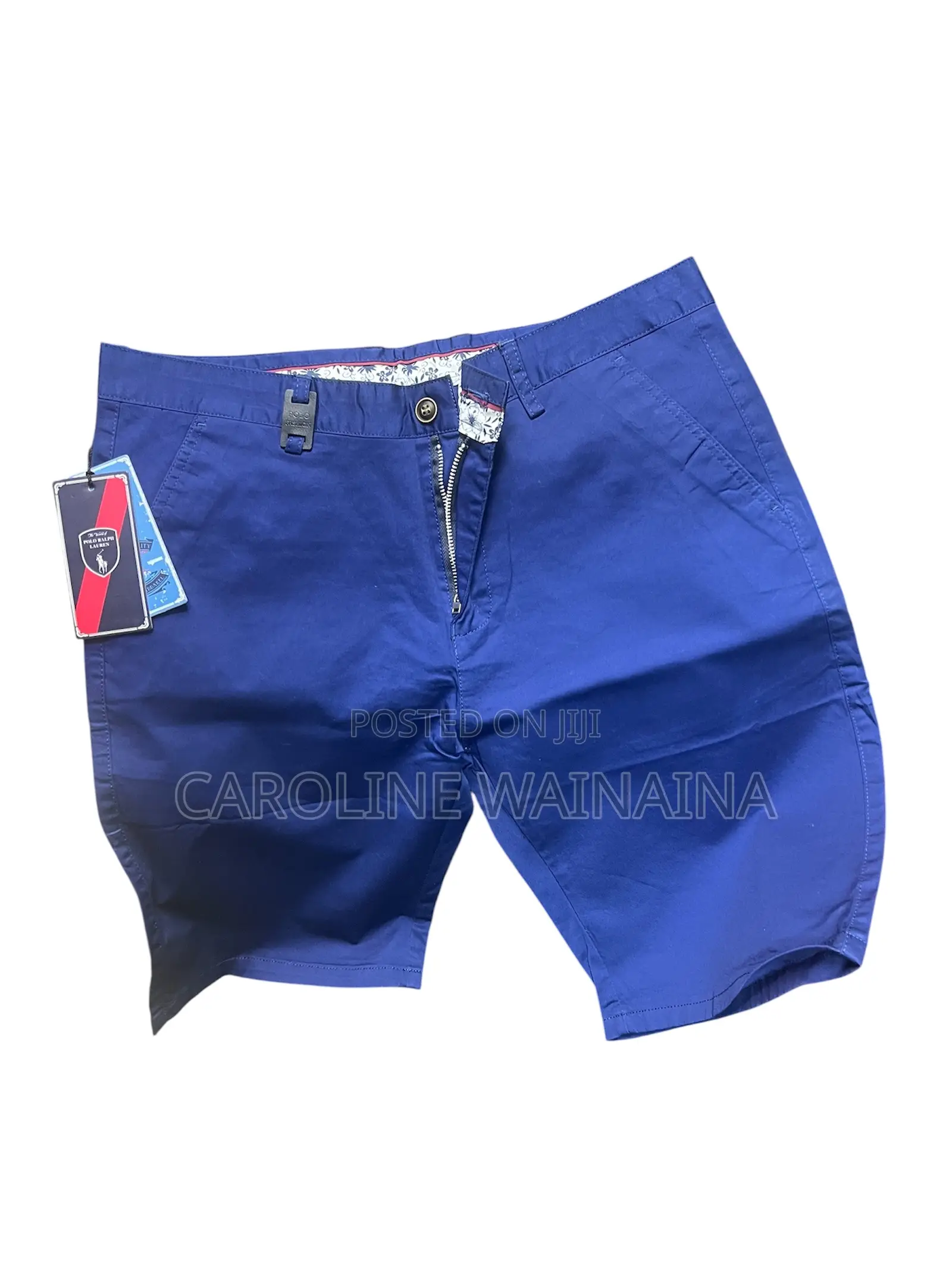 Royal Blue Khaki Shorts