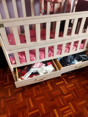 Pink Baby Cot