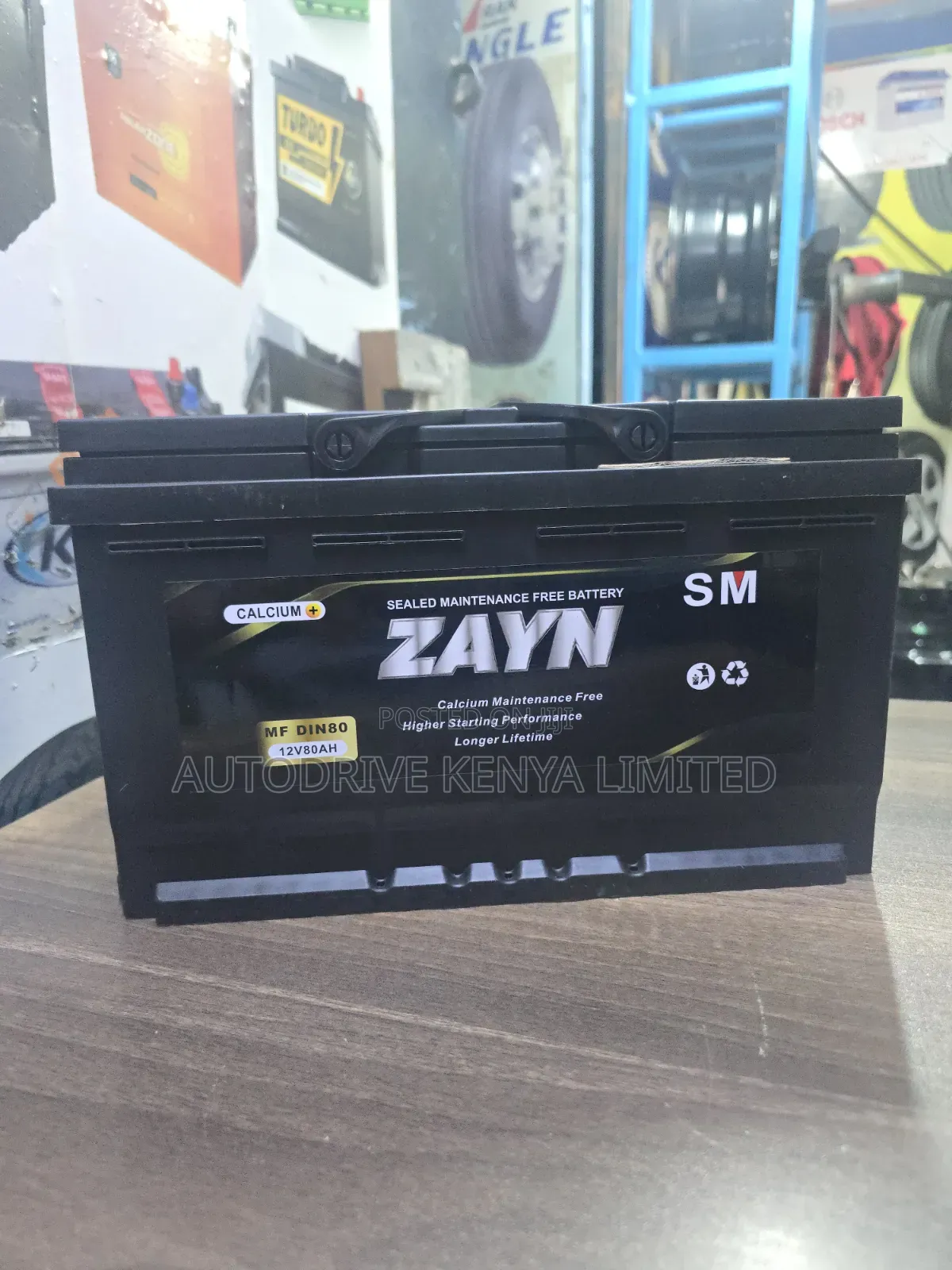Din80 Zayn Car Battery