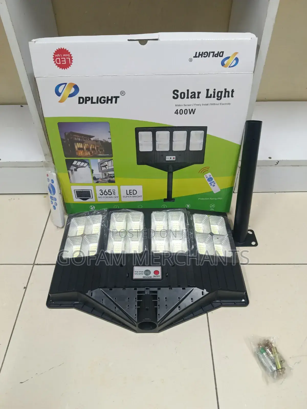 High Brightness Dp Light 400w Streetlight With Motion Sensor