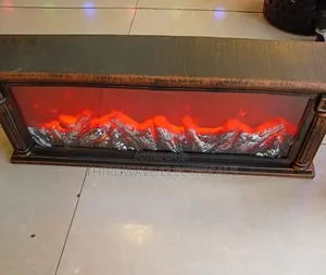 Decorative Portable Metro Kreations Led Fireplace Lantern Af4