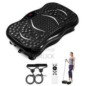 Vibrating Plate Machine – Fitness Body Toning Exercise Platform –