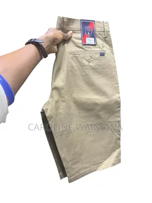 Beige Khaki Shorts