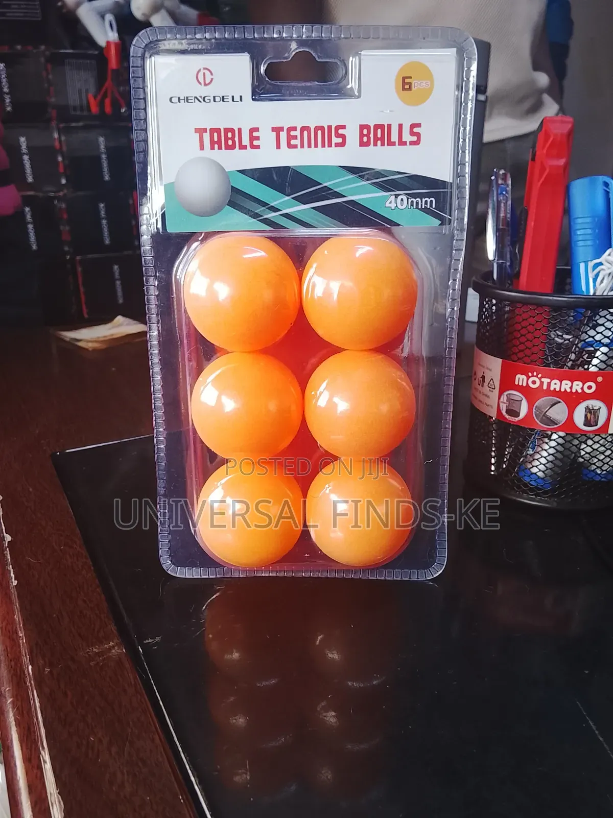 Orange 6 PCS of Table Tennis Balls