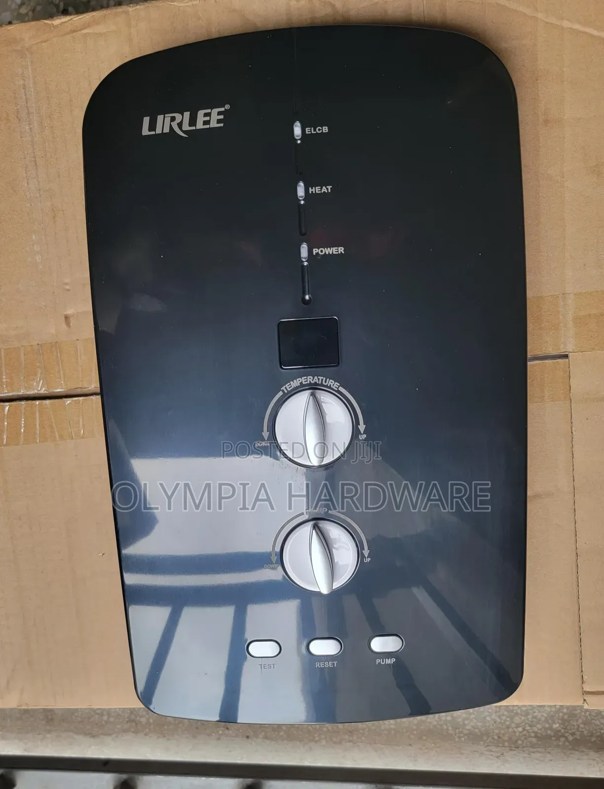 Lirlee Tankless Water Heater (Black