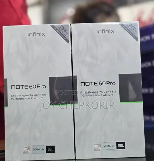 New Infinix Note 60 Pro 256 GB