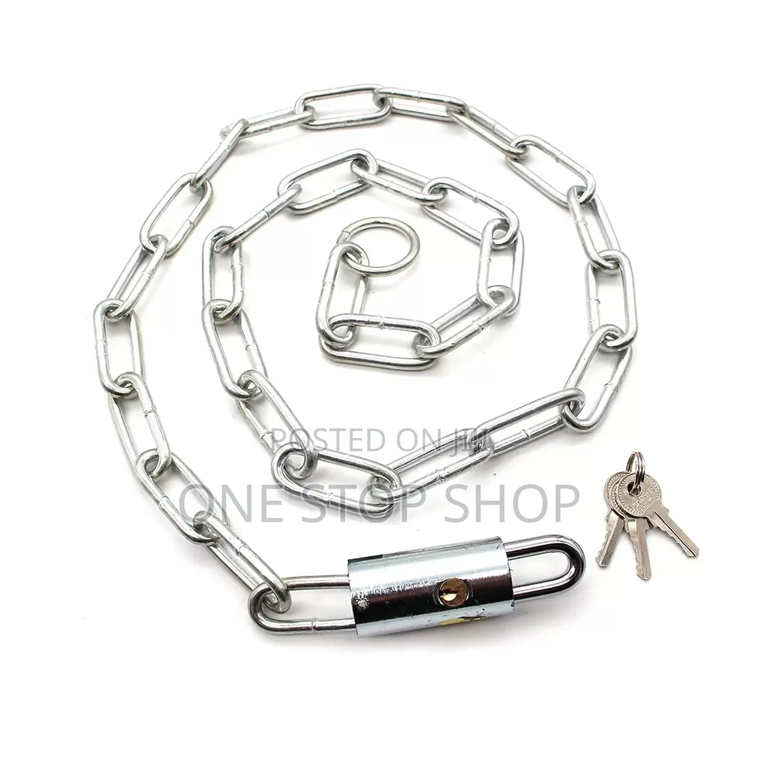 1.5m Chain All Purpose Lock With Galvanized Finish To Prevent Rust