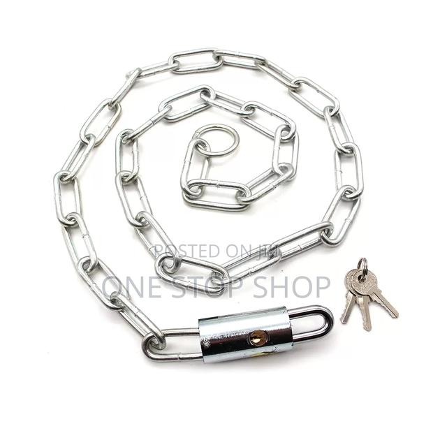 1.5m Chain All Purpose Lock With Galvanized Finish To Prevent Rust