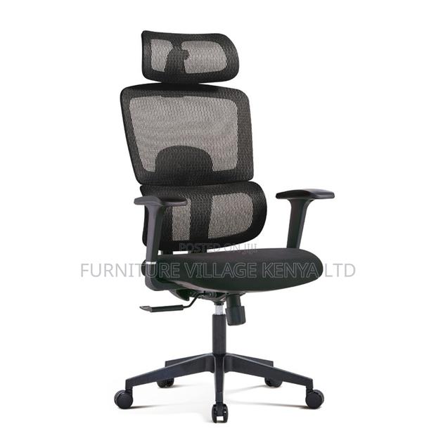 Orthopedic Mesh Swivel Meeting Chair - thumbnail 4
