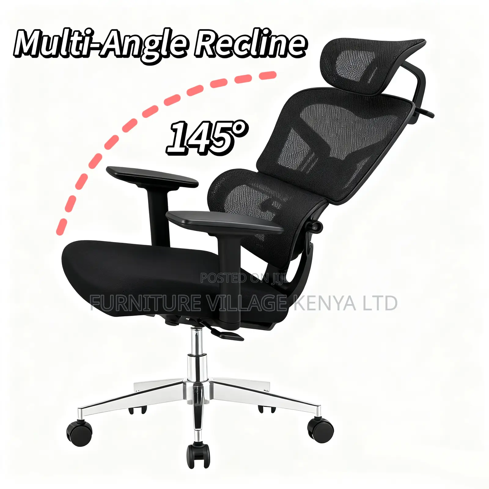 Orthopedic Mesh Swivel Meeting Chair