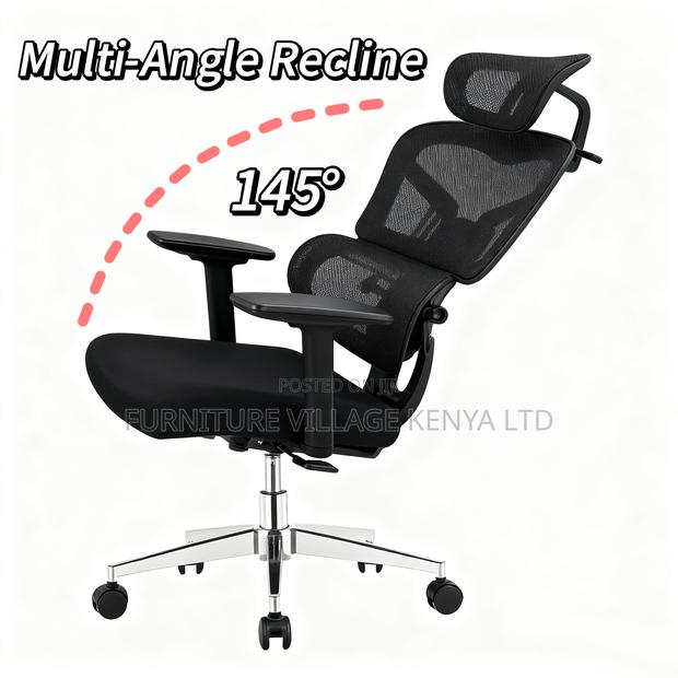 Orthopedic Mesh Swivel Meeting Chair - thumbnail 6