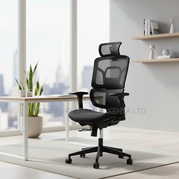 Orthopedic Mesh Swivel Meeting Chair - thumbnail 8