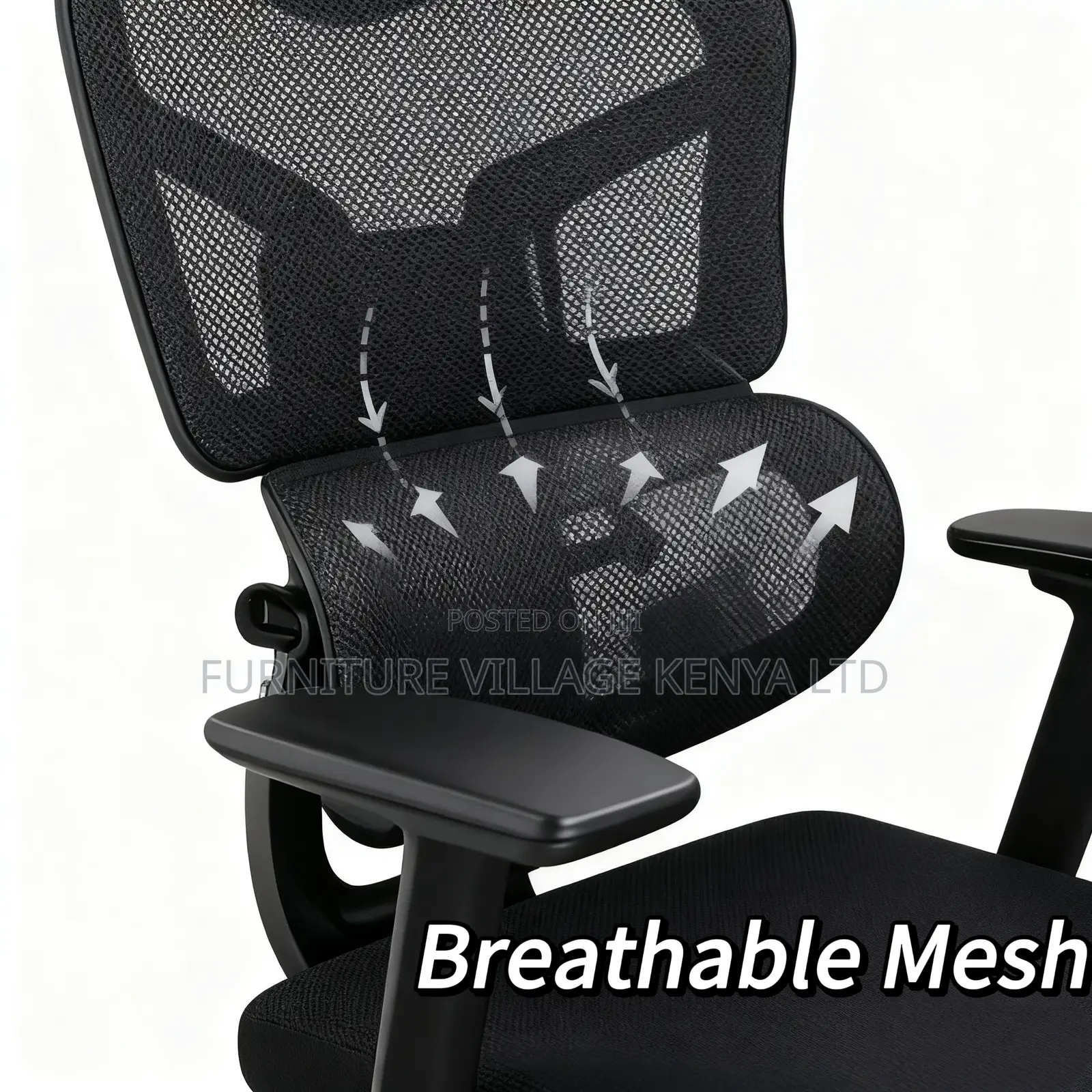 Orthopedic Mesh Swivel Meeting Chair