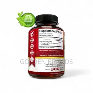 Pure Red Ginseng Extract for Energy, Focus, Vitality Boost