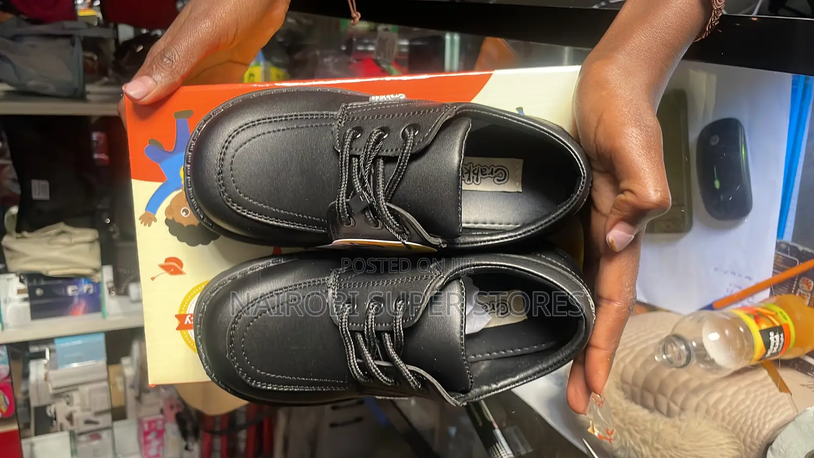 Crabkids School Shoes Boys - Polish