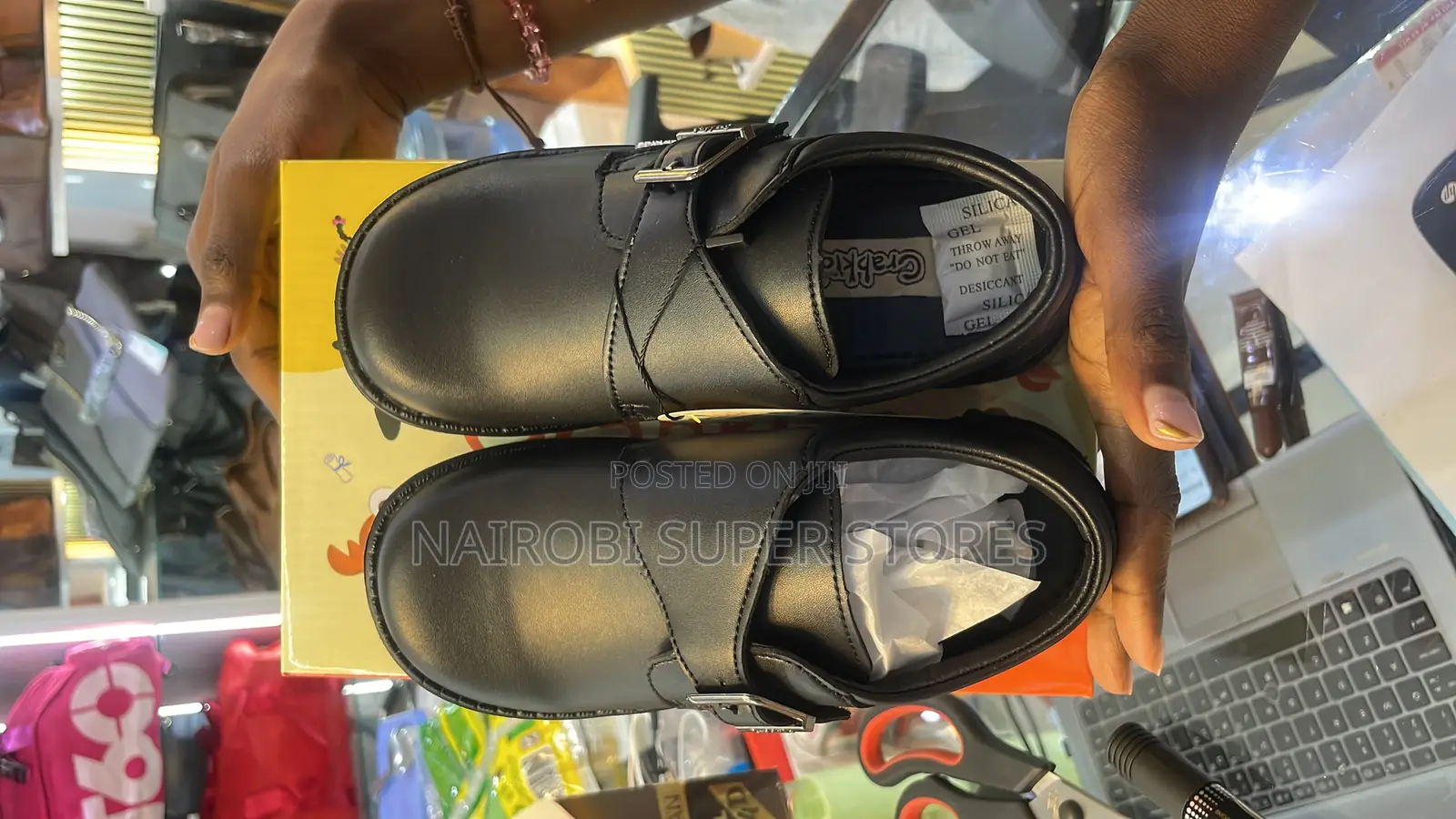 Crabkids School Shoes Boys - Polish