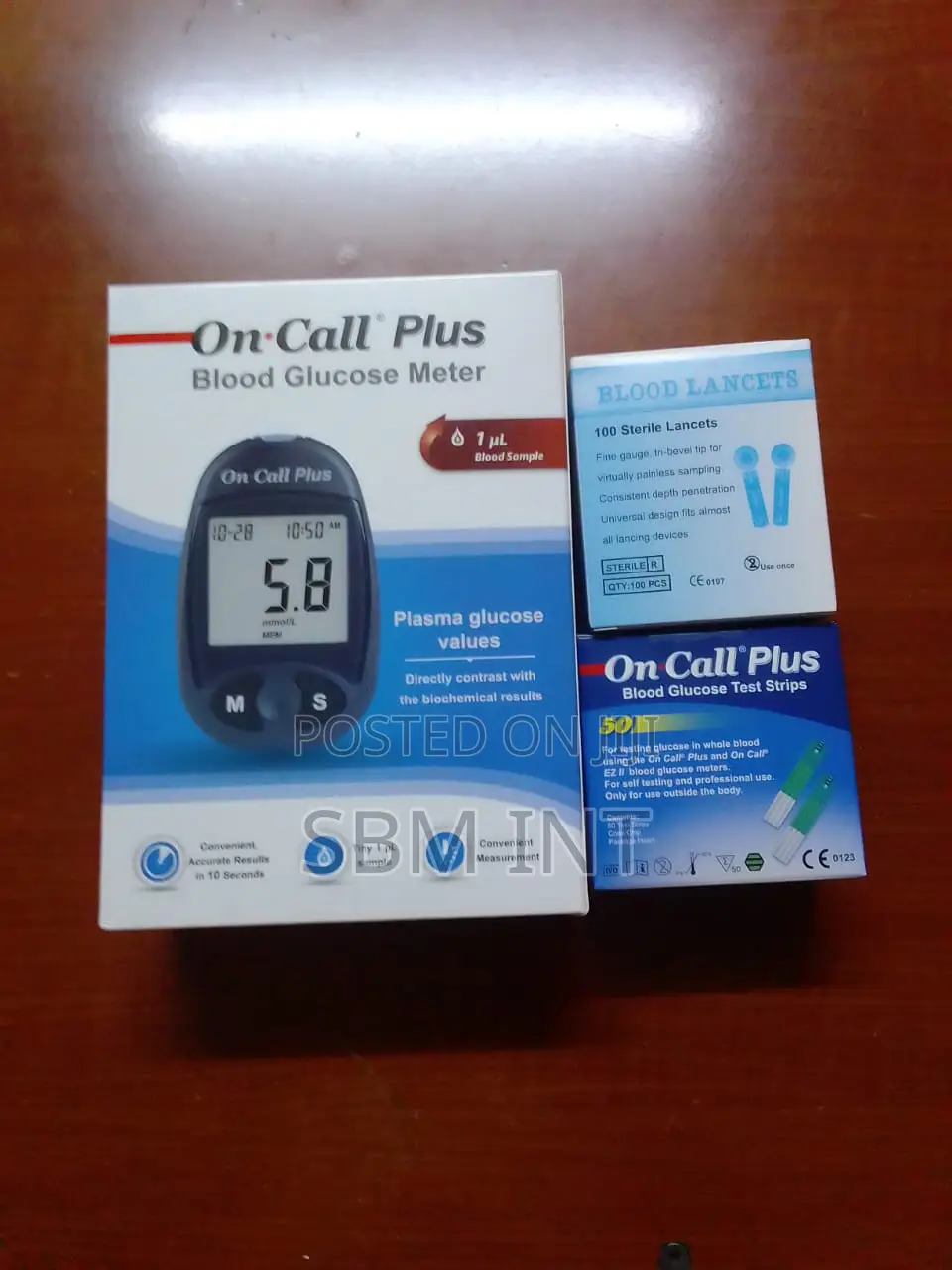 On Call Plus Blood Sugar Testing Kit