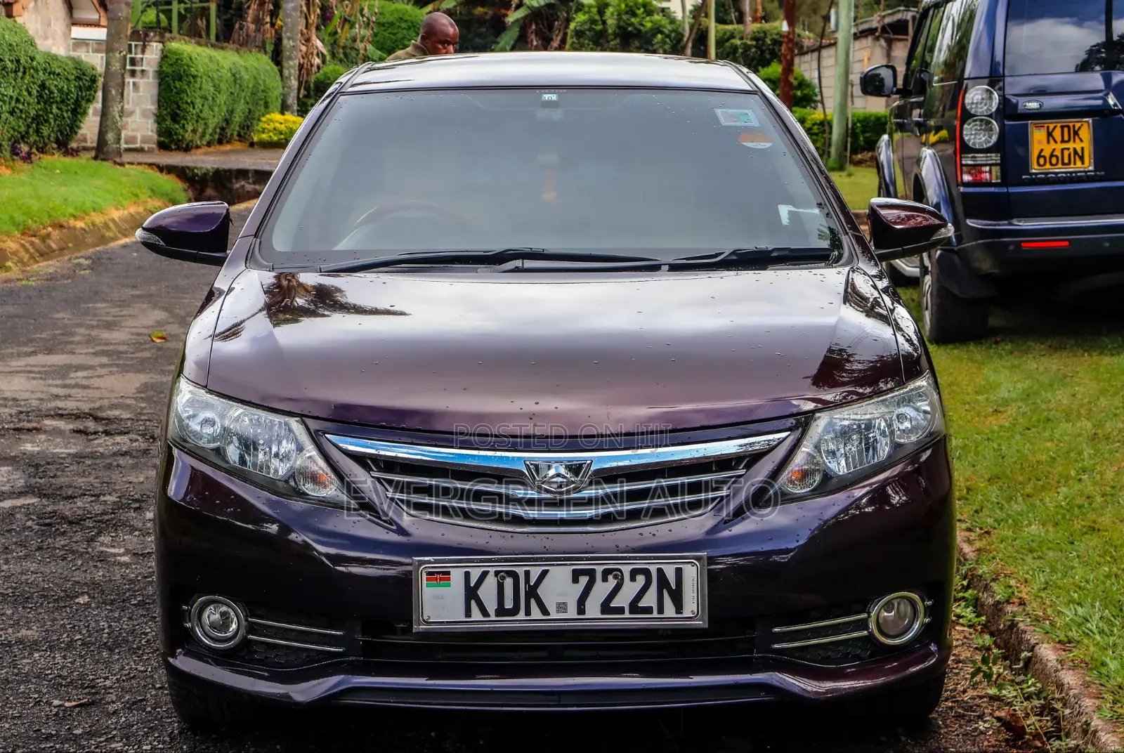 Toyota Allion 2015 Maroon