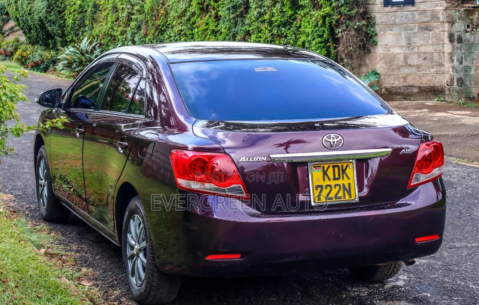 Toyota Allion 2015 Maroon